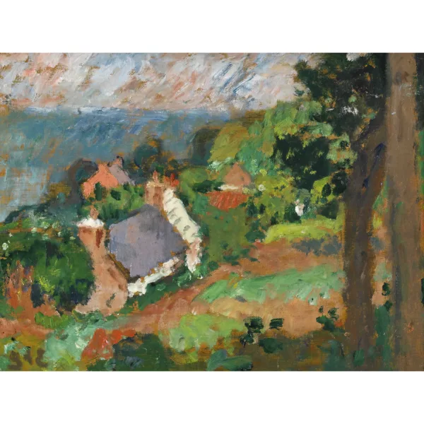 Georges d'Espagnat — Paysage côtier.