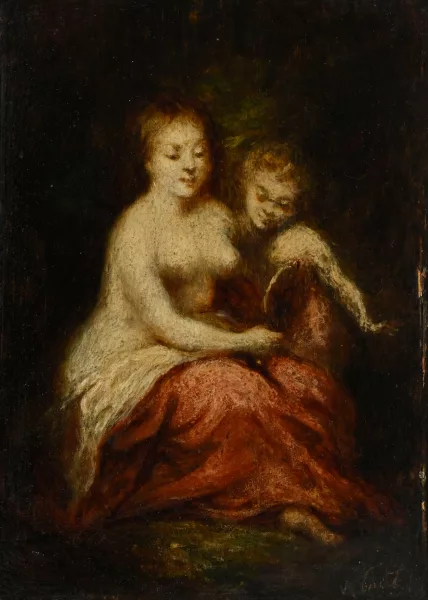 Narcisse Virgilio Díaz — Venus and Cupid