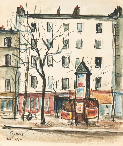 Takanori Oguiss — Rue Ordener, Paris, 18. Arrondissement