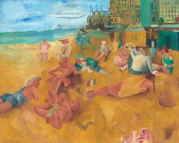 Jean Timmermans — Am Strand von Ostende