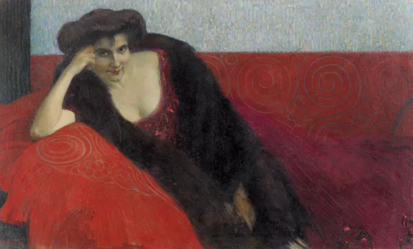 Otto Friedrich — "Dame in Roth".