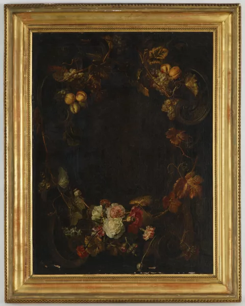 Daniel Seghers — Daniel Seghers (1590-1661), école de, \Médaillon en