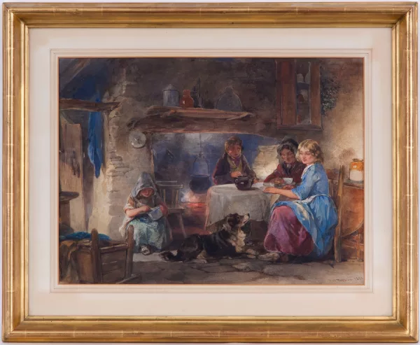Francis William Topham — Repas paysan