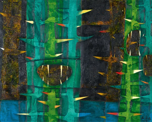 Roberto Crippa — La Foresta Di Sherwood, 1957
