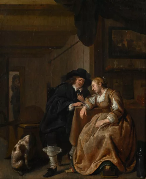 Jan Miense Molenaer — Scène galante