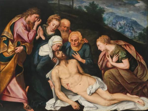 Willem Key — und Werkstatt Die Beweinung Christi