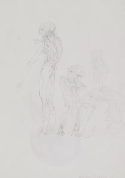 Walter Pichler — Drei Figuren, 1975