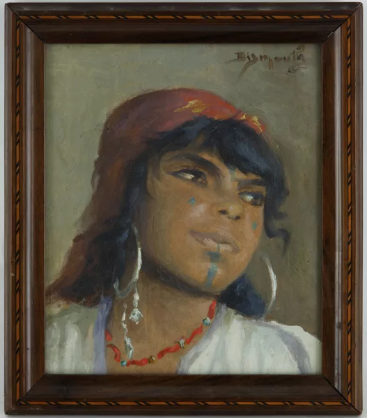 Maurice Bismouth — Maurice Bismouth (1891-1965), \\Jeune fille