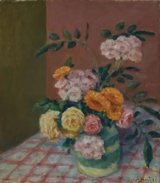 Albert André — Natura morta con fiori