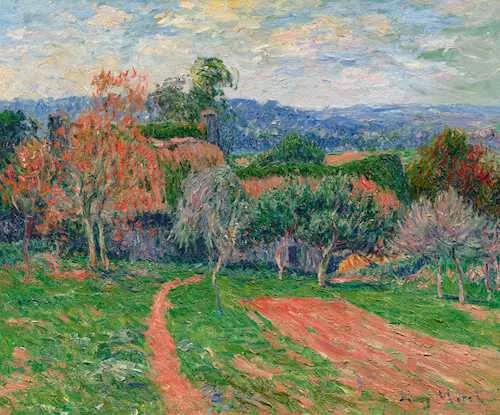 Henry Moret — Une ferme près de Pont-Aven. 1902.