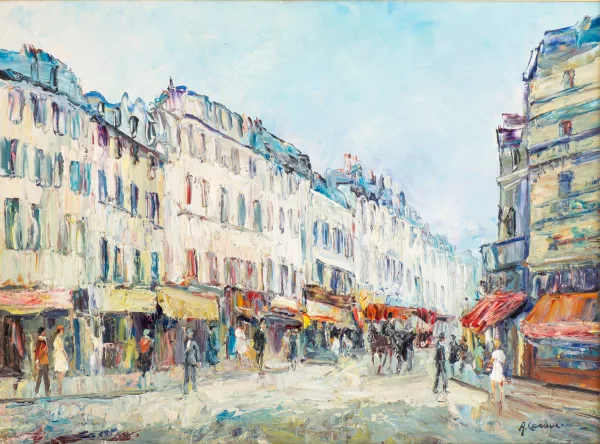 Adolfo Carducci — Ruelle à Paris