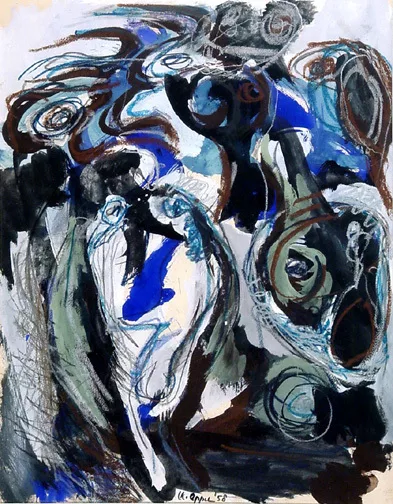 Karel Appel — Ohne Titel, 1958