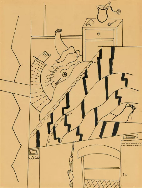 Fernand Léger — Le réveil, ca. 1922
