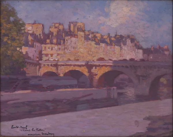 Maurice Barbey — Le Pont Neuf à Paris