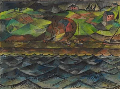 Paul Adolf Seehaus — Strasse zum Meer