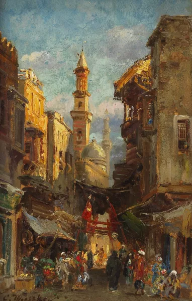 Carl Wuttke — Blick auf Kairo