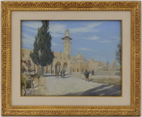 Pietro D'Achiardi — Vue de Jérusalem