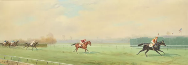 Eugene Pechaubes — Course hippique