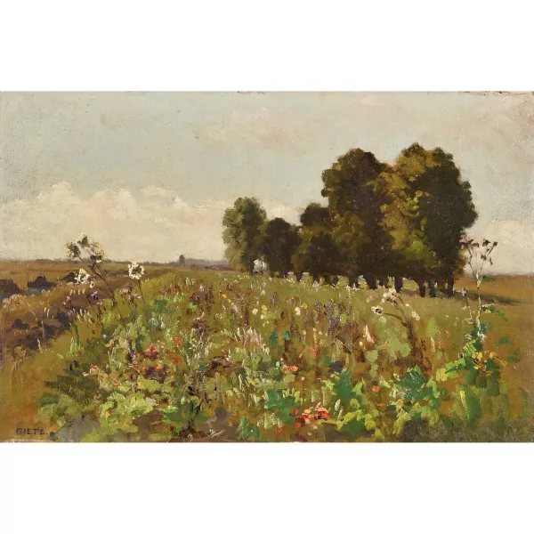 Josua von Gietl — "Blumige Wiese".