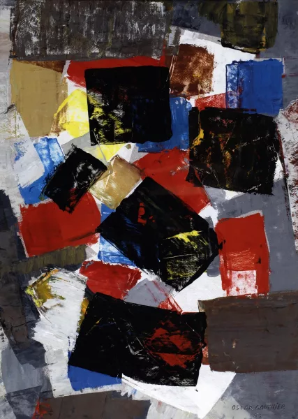 Oscar Gauthier — Composition, 1954