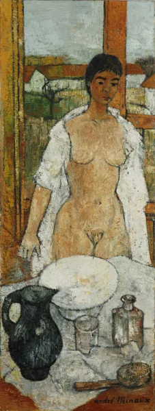 André Minaux — Nu à la fenêtre