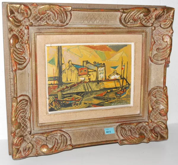 Jean Commère — Bretonischer Hafen