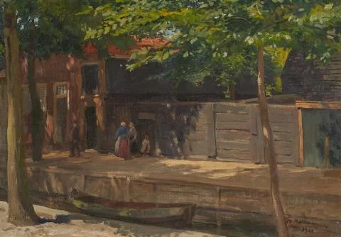 Friedrich Kallmorgen — An der Blanke in Havelberg