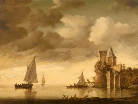 Wouter Knijff — Flusslandschaft
