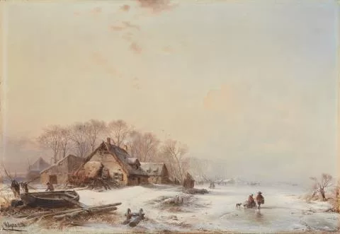 Carl Hilgers — Winterlandschaft