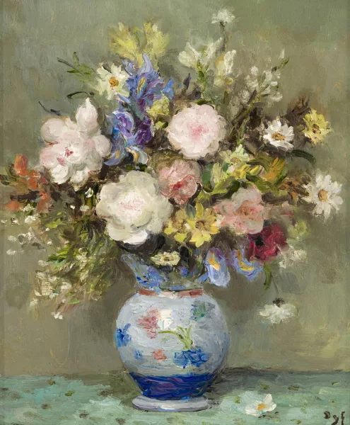 Marcel Dyf — "Pivoines",