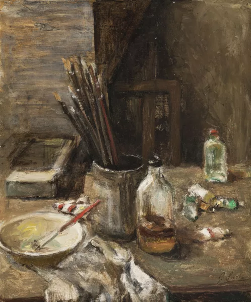 Jacoba Surie — Nature morte aux pinceaux
