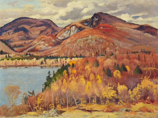 Robert Pilot — October, near Mont Tremblant, 1946