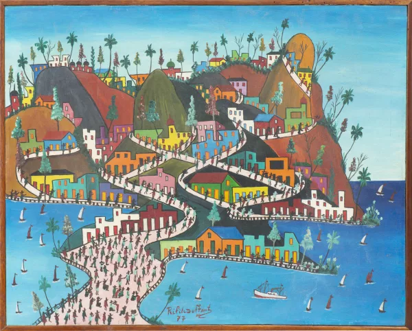 Préfète Duffaut — Composition naïve