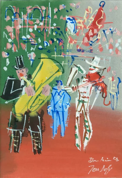 Jean Dufy — Im Zirkus