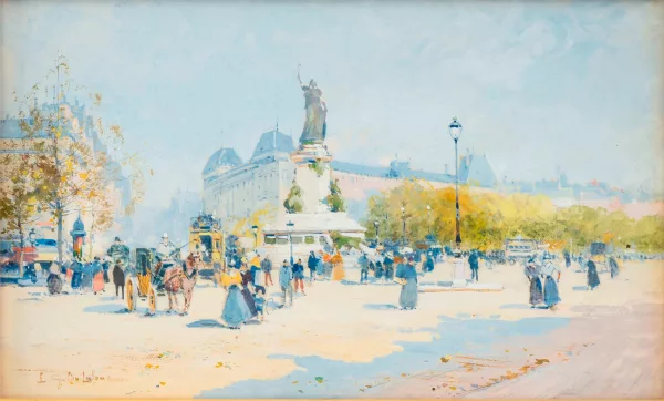 Eugène Galien — Place de la République