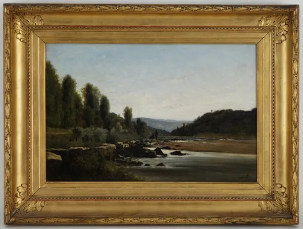 Horace Antoine Fonville — Horace Antoine Fonville (1832-1914), \Le barage du