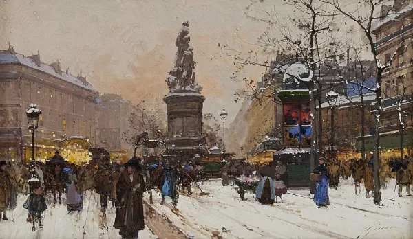 Fausto Giusto — Place Clichy à Paris