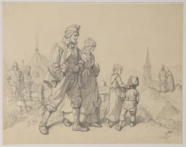 Rudolf Jordan — Der sonntägliche Kirchgang