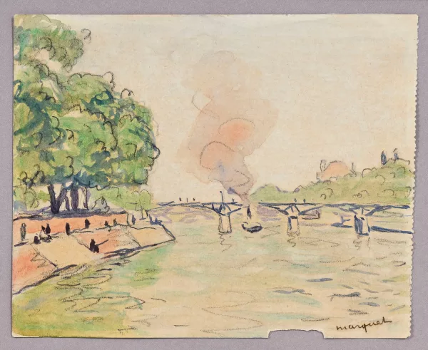 Albert Marquet — Le Pont des Arts