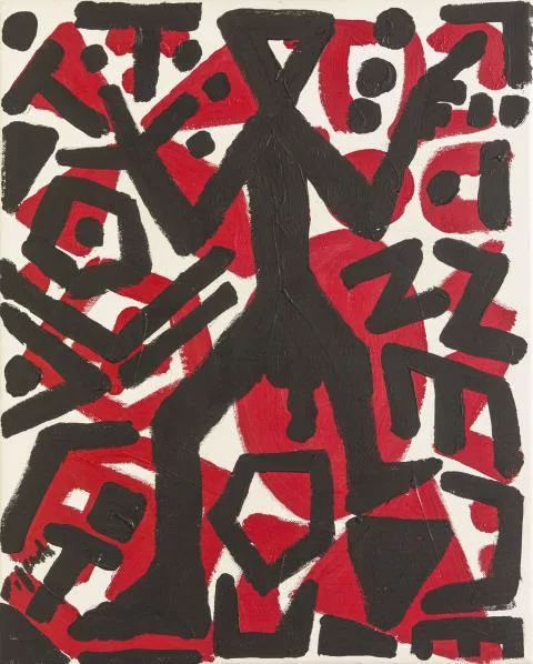 A. R. Penck — Sans titre