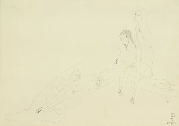 Tsugouharu Foujita — "Descente de croix",