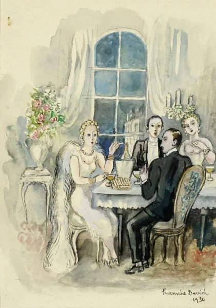 Hermine David — Les mariés