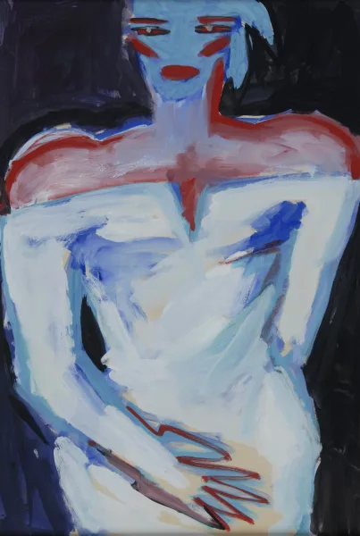 Elvira Bach — Frau, 1982