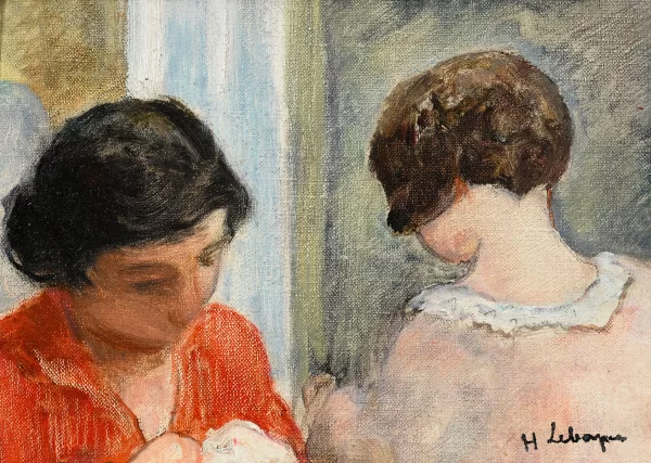 Henri Lebasque — Femme et jeune fille