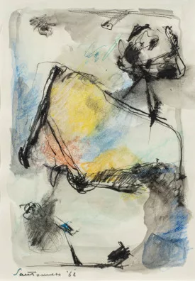Giuseppe Santomaso — Sans titre, 1962