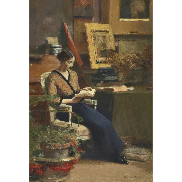 Philippe Zacharie — La liseuse.