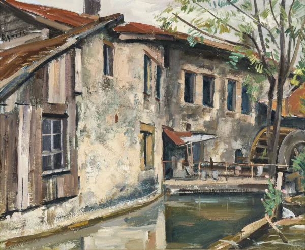 Takanori Oguiss — "Moulin de Versoix, Suisse"