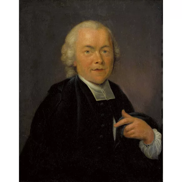Johann Eberhard Ihle — Brustbildnis eines Geistlichen mit Beffchen.