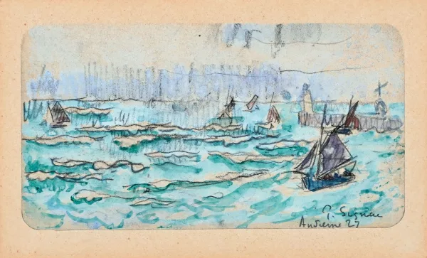 Paul Signac — Audierne, 1927