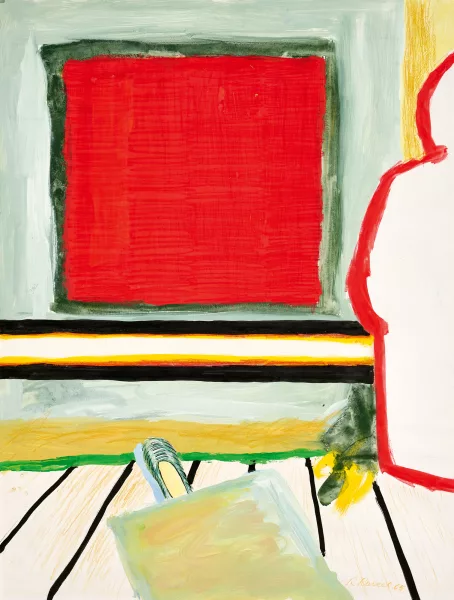Roger Raveel — Sans titre, 1965